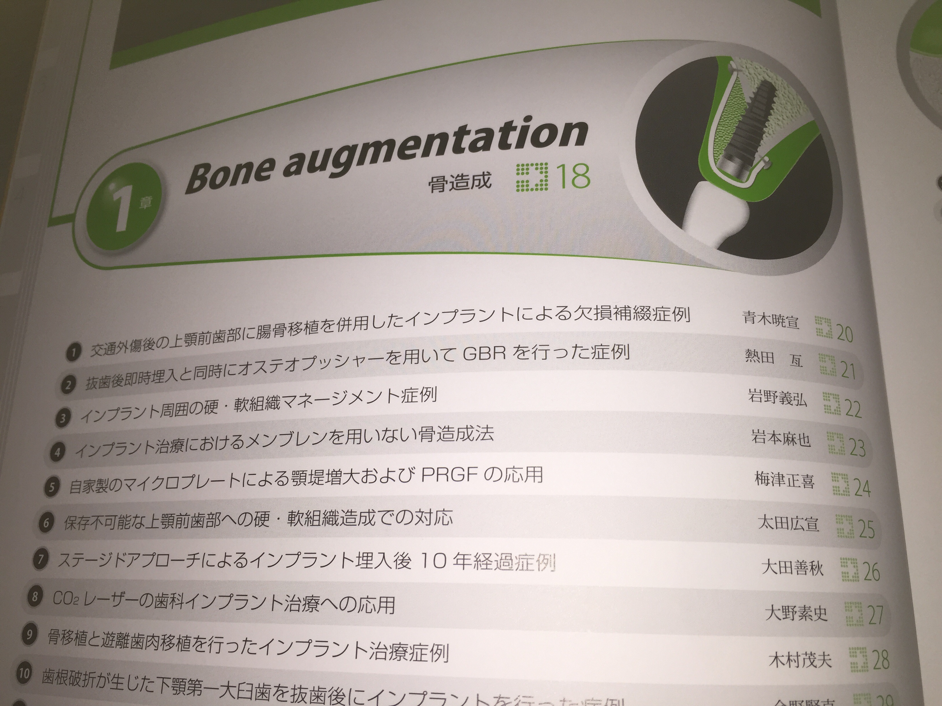 インプラント101症例集に掲載されました