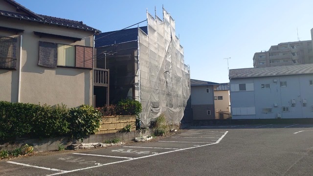 駐車場の注意のお願い